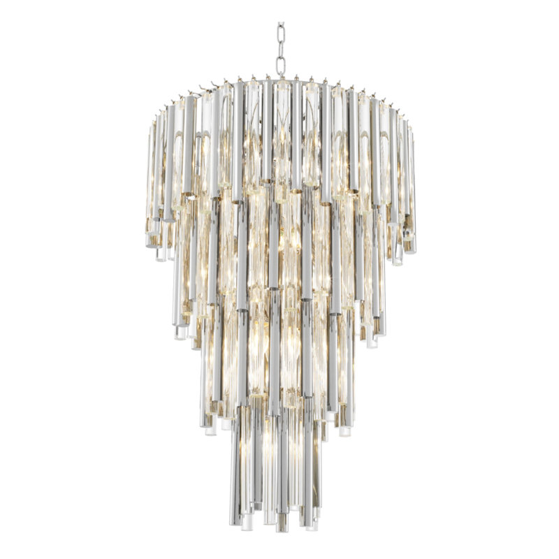 Gigi 13 - Light Chandelier, Nickel