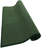 Solid Color Green with Slip Resistant Low Pile Rug-389693747