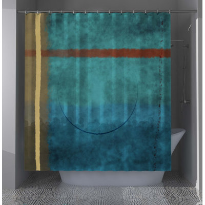 Fuson Abstract Shower Curtain