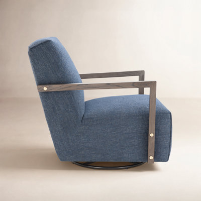 Camino Upholstered Swivel Accent Chair