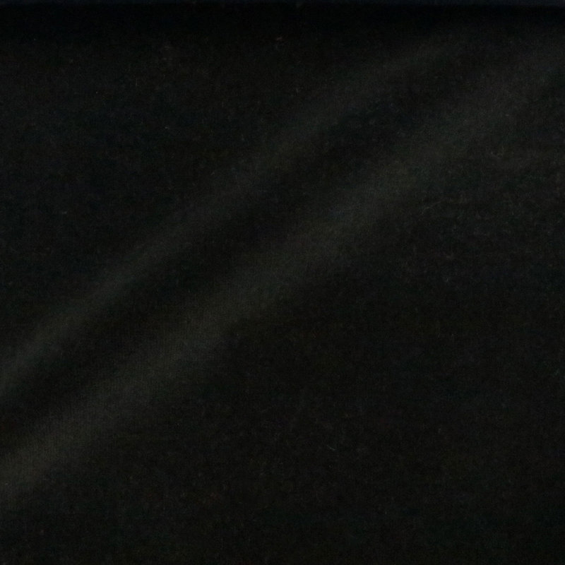 Lavish-Ludwig Plain Velvet Upholstery Fabric, Caviar