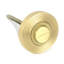 Beehive Satin Brass Round Thumbturn