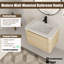 Ensemble de meuble-lavabo simple 28 po avec plateau en céramique Walden-847823084-871317399