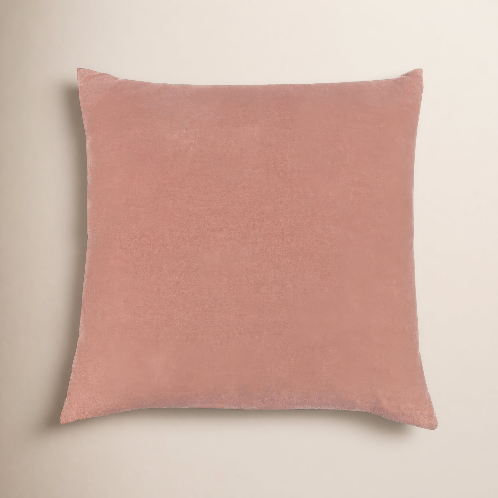 20" X 20" French Linen Throw Pillow, Clay