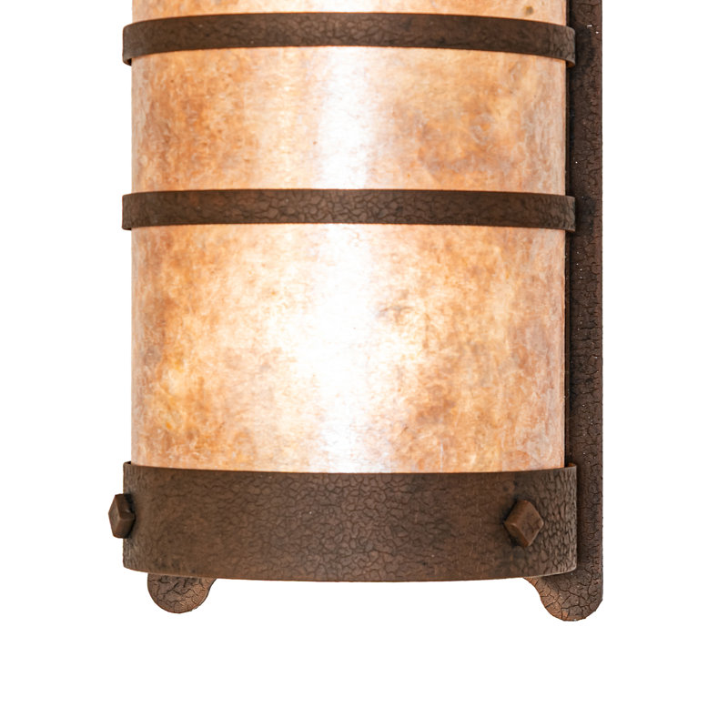 2 - Light Flush Mounted Sconce