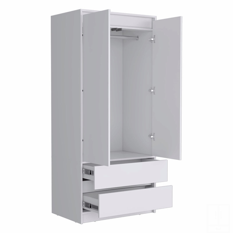 Armoire ferme, chambre à coucher, Blanc