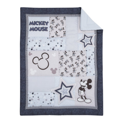 Mickey Mouse Timeless Mickey 3 - Piece Crib Bedding Set