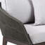 Fauteuil club d'extérieur en bois d'eucalyptus Chakiya-1309580829