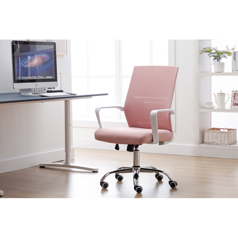 Mesh Conference Chair, Pink