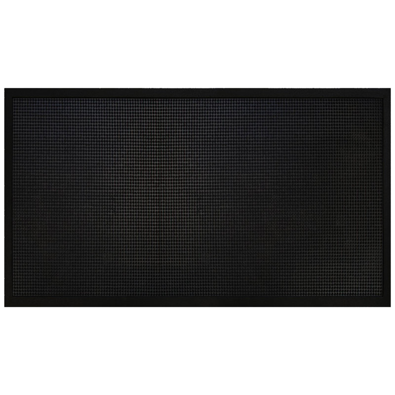 Tapis d'entrée en caoutchouc naturel Persas, H 0,23 po x l 18 po x L 30 po