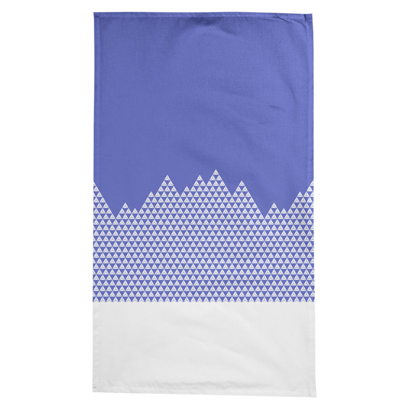 Leffel Mountain Pattern Tablecloth, Blue