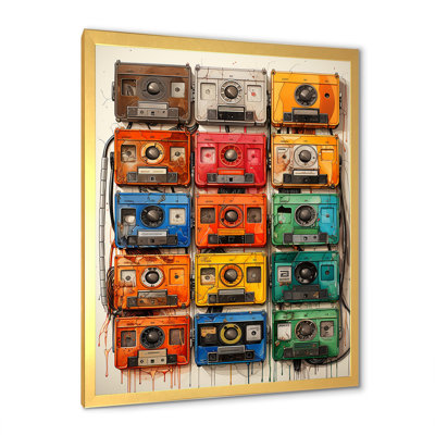 Dessin schématique d'une cassette I sur toile