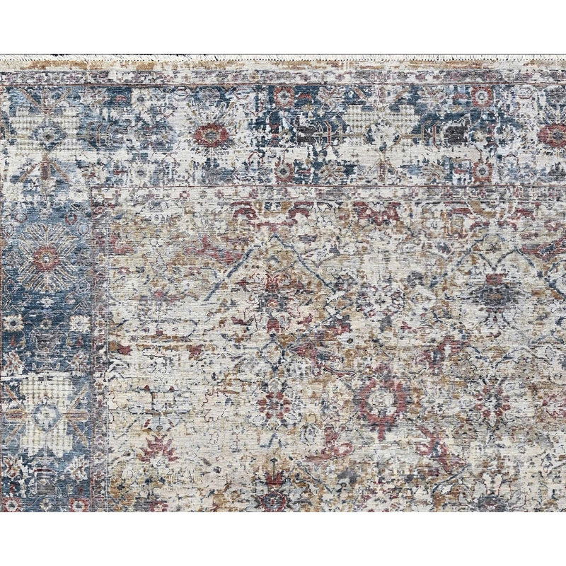 Handmade Wool Area Rug, Rectangle 6' x 9'