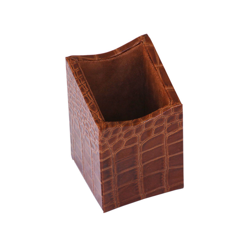 Organisateur de fournitures de brevets cognac Odle, Brun