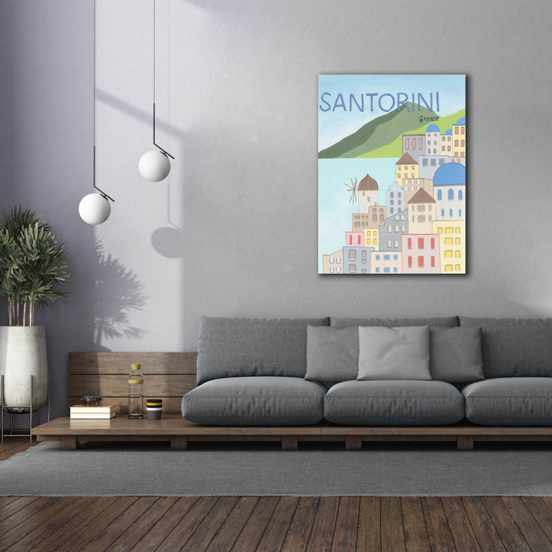 «Living By The Sea II» par Regina Moore, H 54 po x l 40 po x P 1,5 po