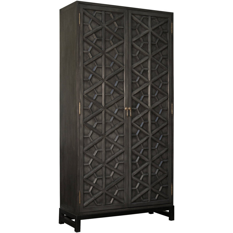 Maharadscha 2 - Door Armoire, Pale, 100" H x 51" W x 20" D