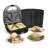 VonShef 10cm Non Stick Electric Grill Sandwich Maker with Lid