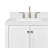 Cambridge 42.25'' Single Bathroom Vanity with Carrara Quartz Top-1324333240