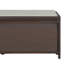 Banc de rangement pour chaussures de 43 po de large avec banc de rangement pour hall d'entrée-833058114