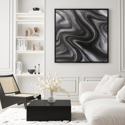 Art mural encadré, rétro, antique et classique pour chambre à coucher - 16 po x 16 po