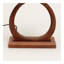 Lampe de table décorative avec base en bois pour le salon-Chambre à coucher-Décoration intérieure-Décoration de table-15 x 10 x 21 po