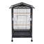 77cm Open Play Top Metal Pet Bird Cage with Casters
