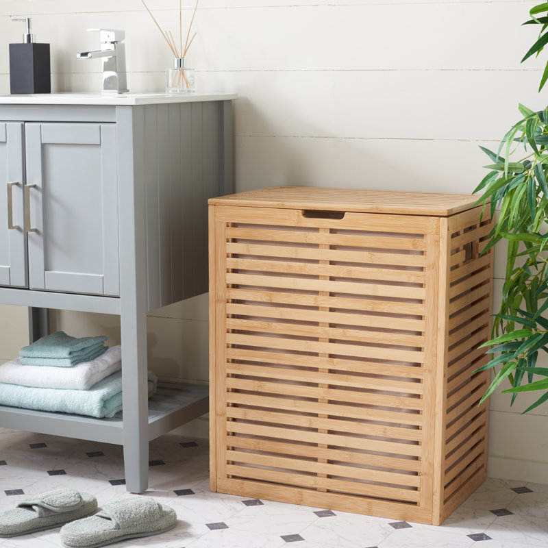Wood Laundry Hamper