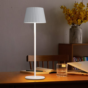 Lampe de table à commande tactile, lampes de chevet, chargeur sans fil  intelligent, port USB, lampe en bois à intensité variable à 3 voies, prise  US, 1 PC - AliExpress
