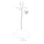 Jagoda 1 - Light Black Dome Pendant