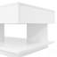 Table basse à rallonge de 41,3 po à 76,7 po, table basse centrale efficace avec plusieurs compartiments de rangement, table basse réglable multifonctionnelle avec espace de rangement caché pour le salon, la table