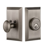 Nostalgic Warehouse Studio Plate Single Cylinder Deadbolt