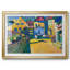 Murnau, maisons à Obanglet-Wassily Kandinsky, reproduction encadrée avec passe-partout et verre - 1908-525879613-525879659-525879746