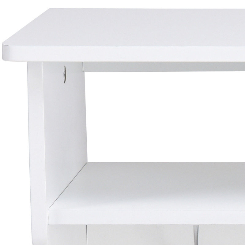 Portemanteau mural Standwood, Blanc
