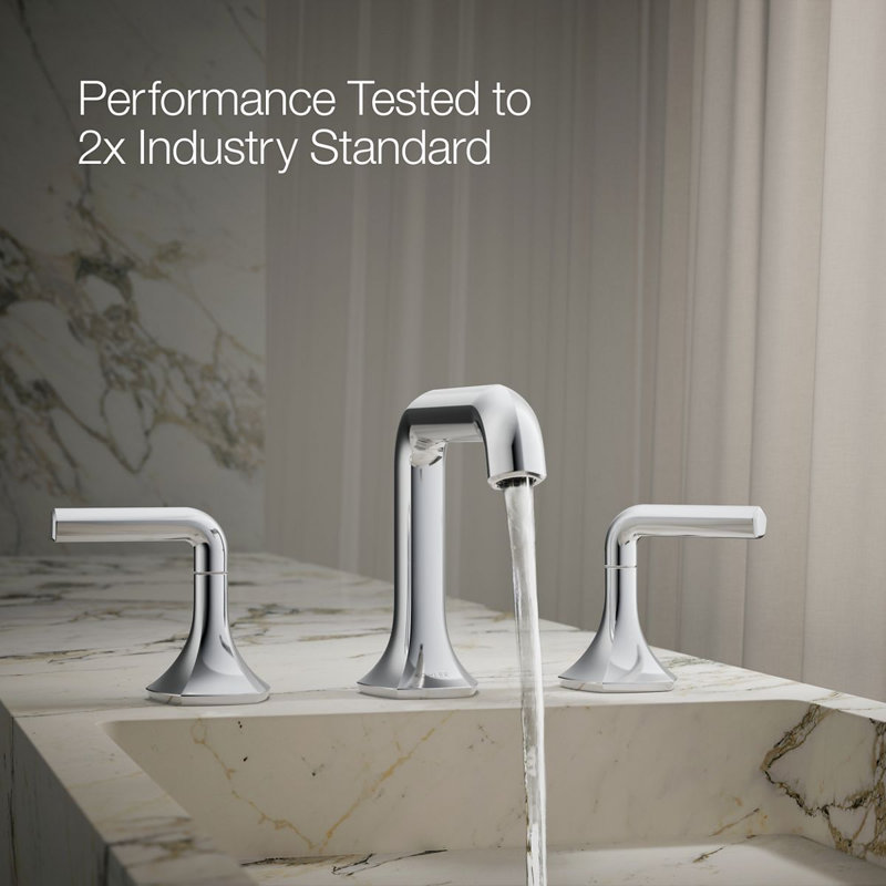 Occasion Single Hole Bathroom Faucet, Polished Chrome