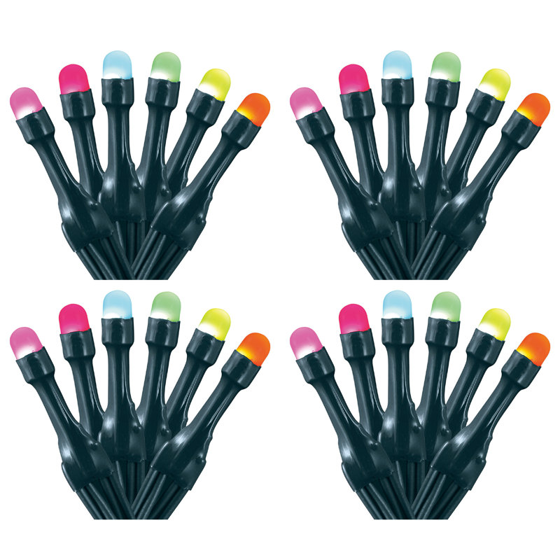 100 - Bulb 314.96'' Plug-in LED Wide Angle LED String Light