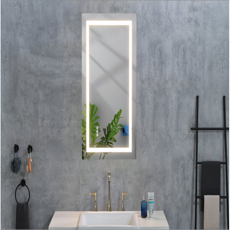 Miroir de salle de bain DEL, 28" x 40"