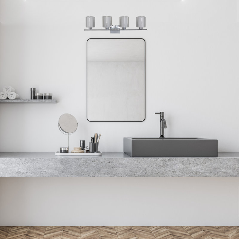 Éclairage pour salle de bain 4 lumières