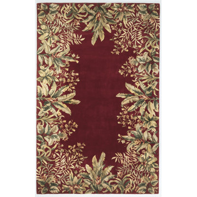 Tapis rubis en laine touffeté à la main Marion