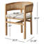 Cordoba Upholstered Arm Chair