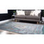 Tapis à motif oriental bleu clair Folmar-23841053