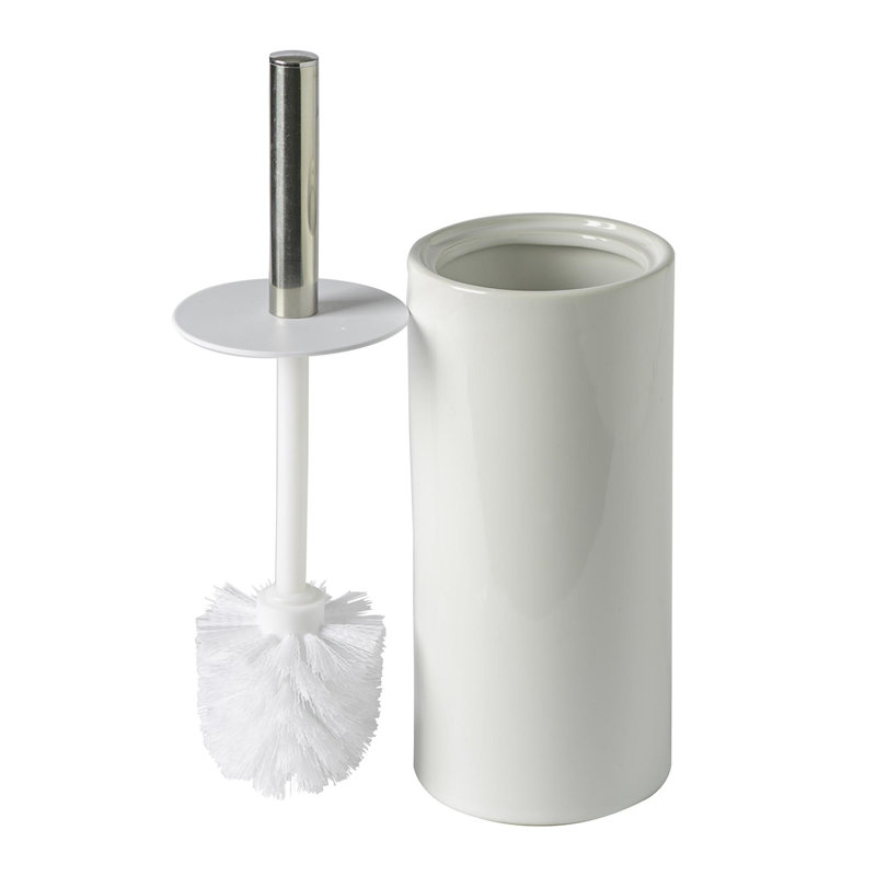 Harbour Housewares - Ceramic Toilet Brushes, White