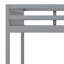 Wood Triple Bunk Bed With Drawers And Guardrails-501031892