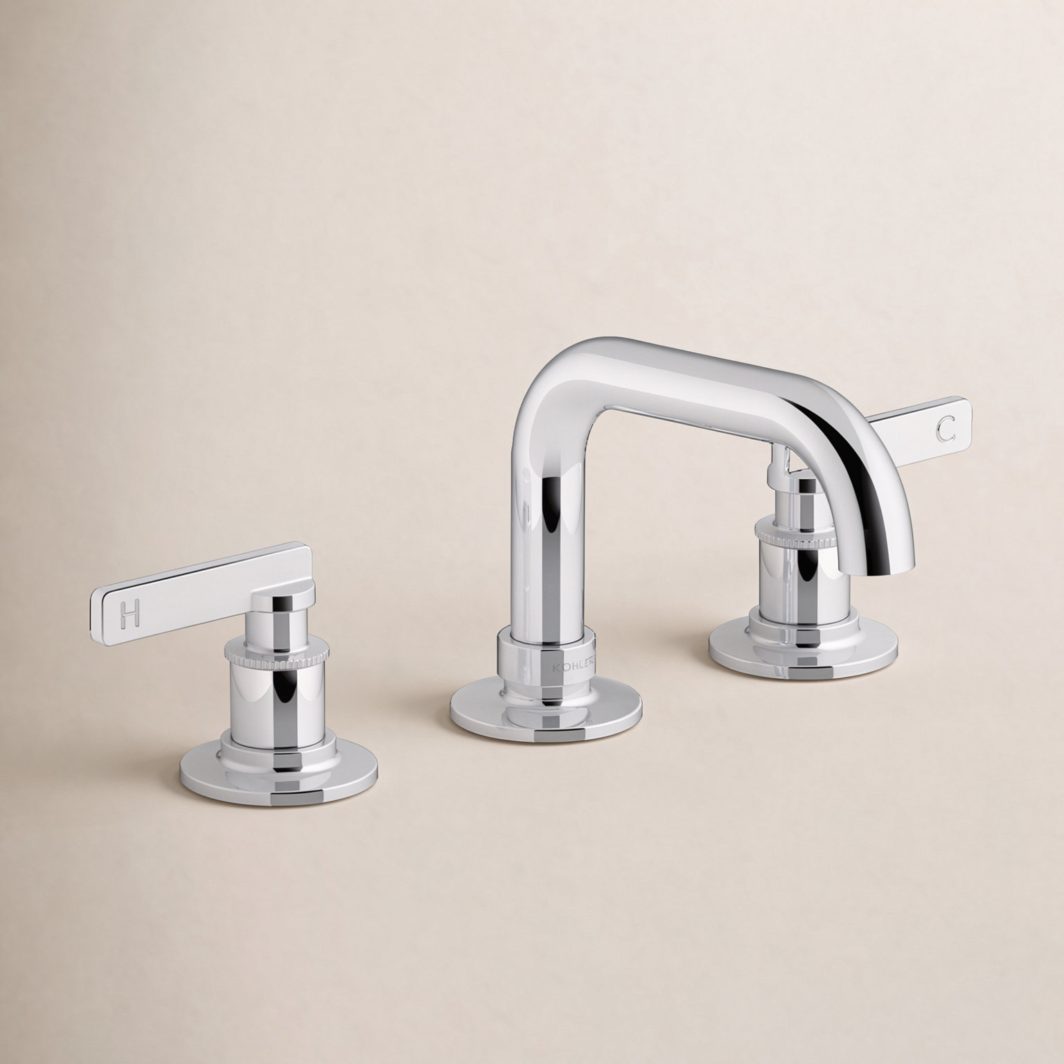 Castia Widespread Bathroom Faucet - 1.0 GPM, Polished Chrome