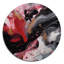 Rebbeca - chuchotement de marbre rouge et noir IV-88629326