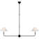Thomas OBrien Piaf Large Two Light Linear Pendant