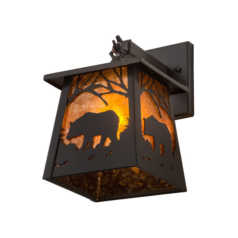 Bear 1 - Light Outdoor Wall Lantern