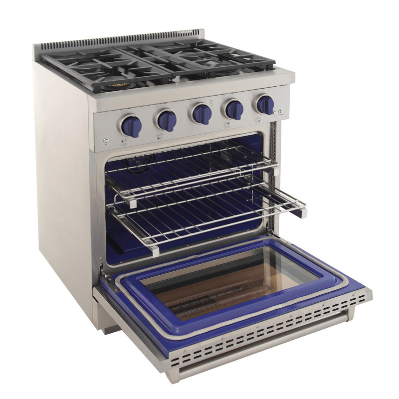 Kucht 30'' W Free Standing Range, Liquid Propane