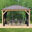 Ensemble de treillis pour abri de jardin 11 x 13 Meridian