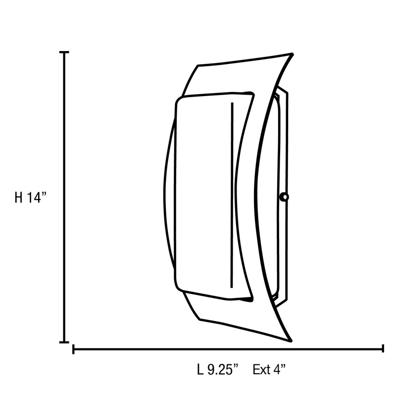 Buch Steel Wall Light