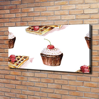Dessert - Wrapped Canvas Print